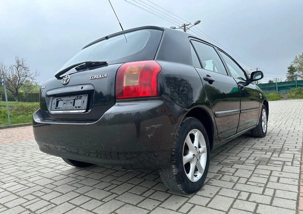 Toyota Corolla cena 6900 przebieg: 191000, rok produkcji 2004 z Choroszcz małe 37